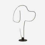 Floor Lamp | Metal & Acrylic LED | Pet Accent