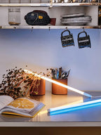 Floor Lamp | Neon Tube LED & USB/Mains Powered | Indoor/Outdoor