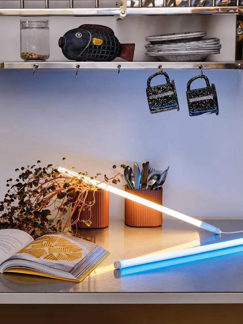 Floor Lamp | Neon Tube LED & USB/Mains Powered | Indoor/Outdoor