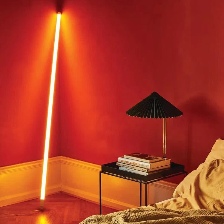 Floor Lamp | Neon Tube LED & USB/Mains Powered | Indoor/Outdoor