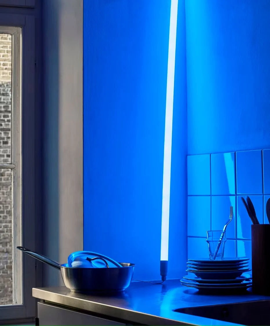 Floor Lamp | Neon Tube LED & USB/Mains Powered | Indoor/Outdoor