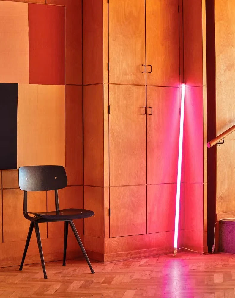 Floor Lamp | Neon Tube LED & USB/Mains Powered | Indoor/Outdoor