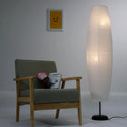 Floor Lamp | Paper Shade & Two Light Sources | 137 cm