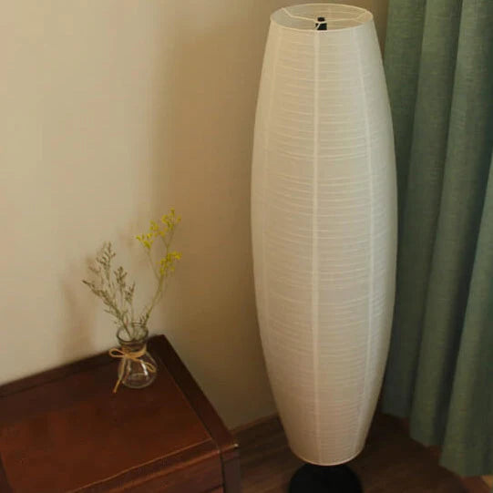 Floor Lamp | Paper Shade & Two Light Sources | 137 cm
