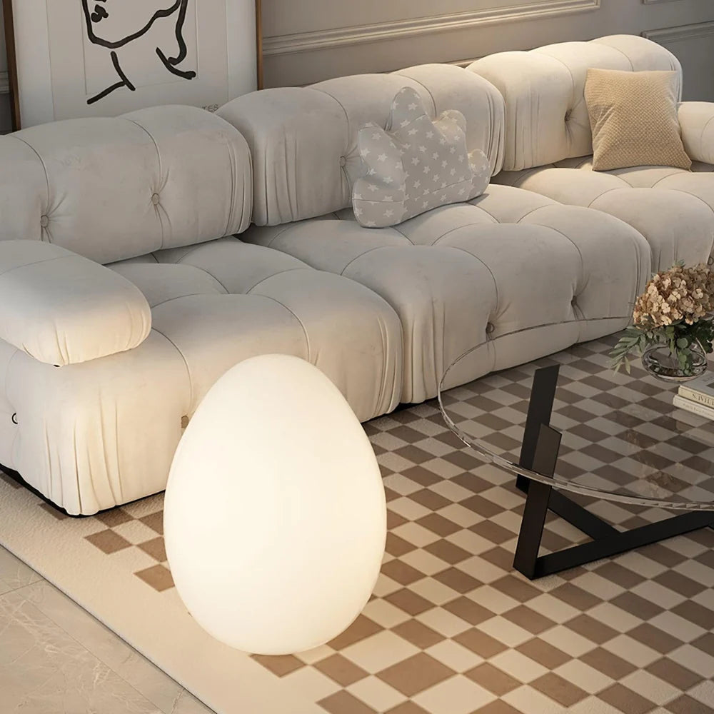 Floor Lamp | Sculptural Egg & Full‑Surface Glow | Three Sizes