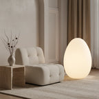 Floor Lamp | Sculptural Egg & Full‑Surface Glow | Three Sizes