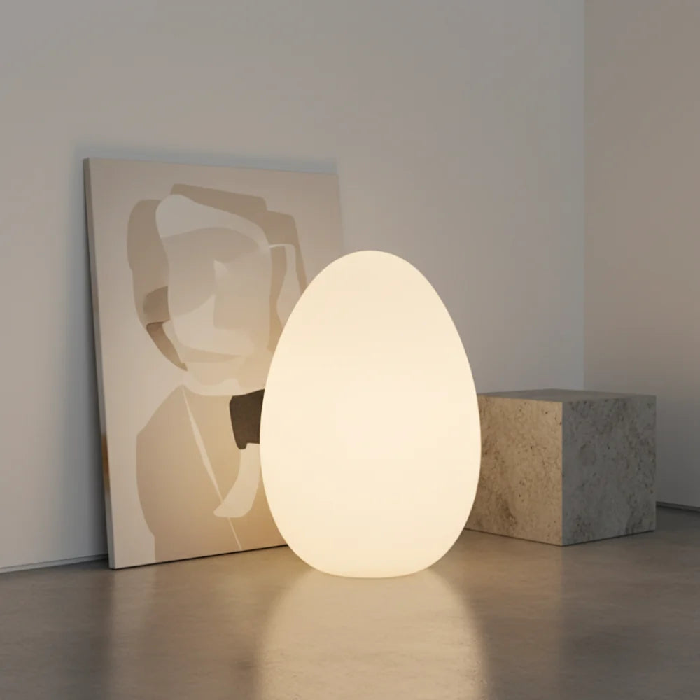Floor Lamp | Sculptural Egg & Full‑Surface Glow | Three Sizes