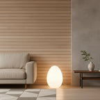Floor Lamp | Sculptural Egg & Full‑Surface Glow | Three Sizes