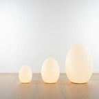 Floor Lamp | Sculptural Egg & Full‑Surface Glow | Three Sizes