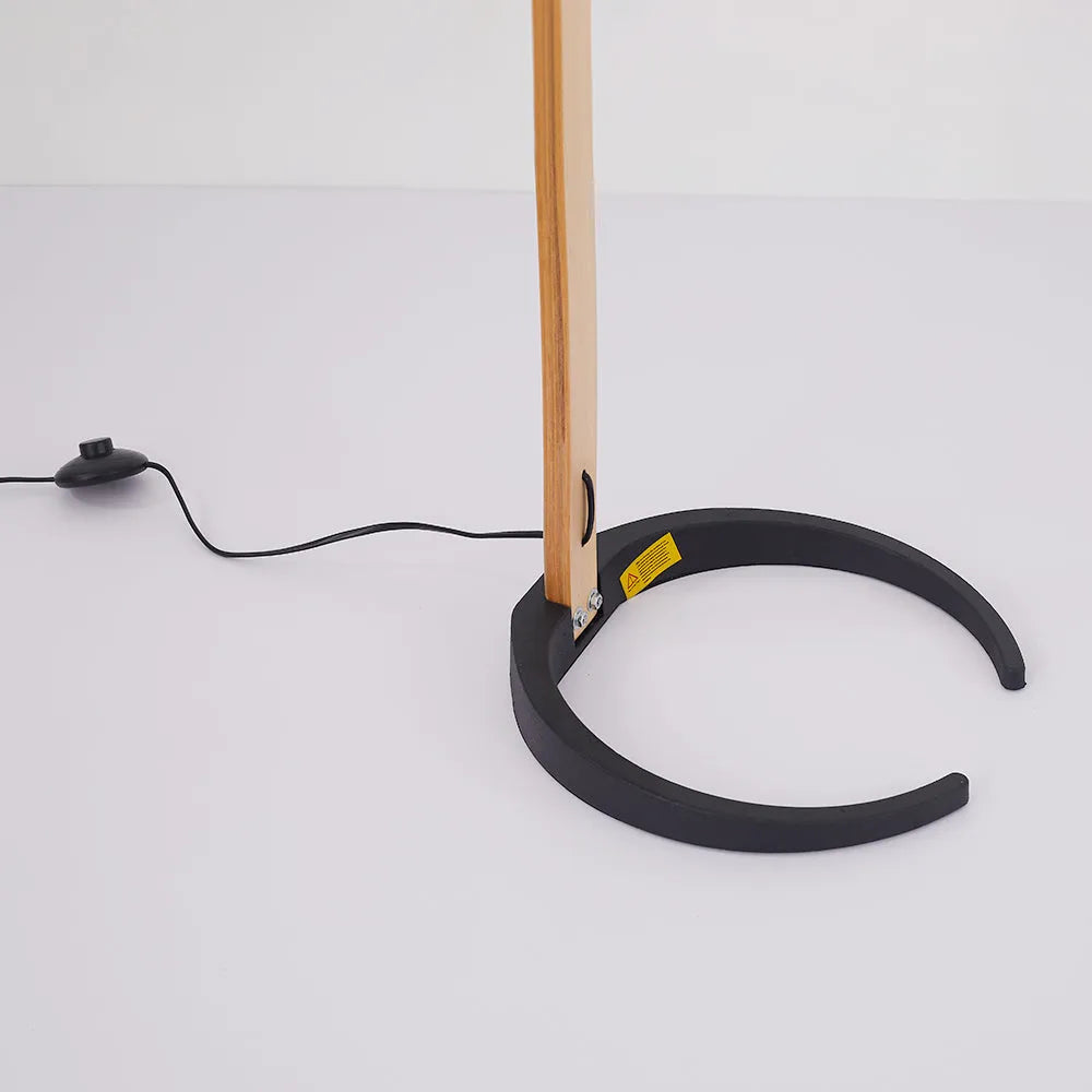 Floor Lamp | Fabric Shade & Metal Stand | 3 Color Temperatures