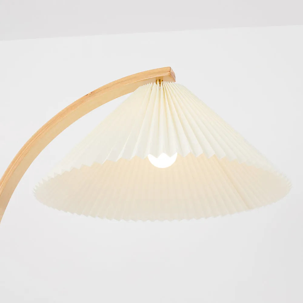 Floor Lamp | Fabric Shade & Metal Stand | 3 Color Temperatures