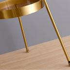 Floor Lamp | Spherical Glass Shade & Metal Tripod | LED Bulb Included