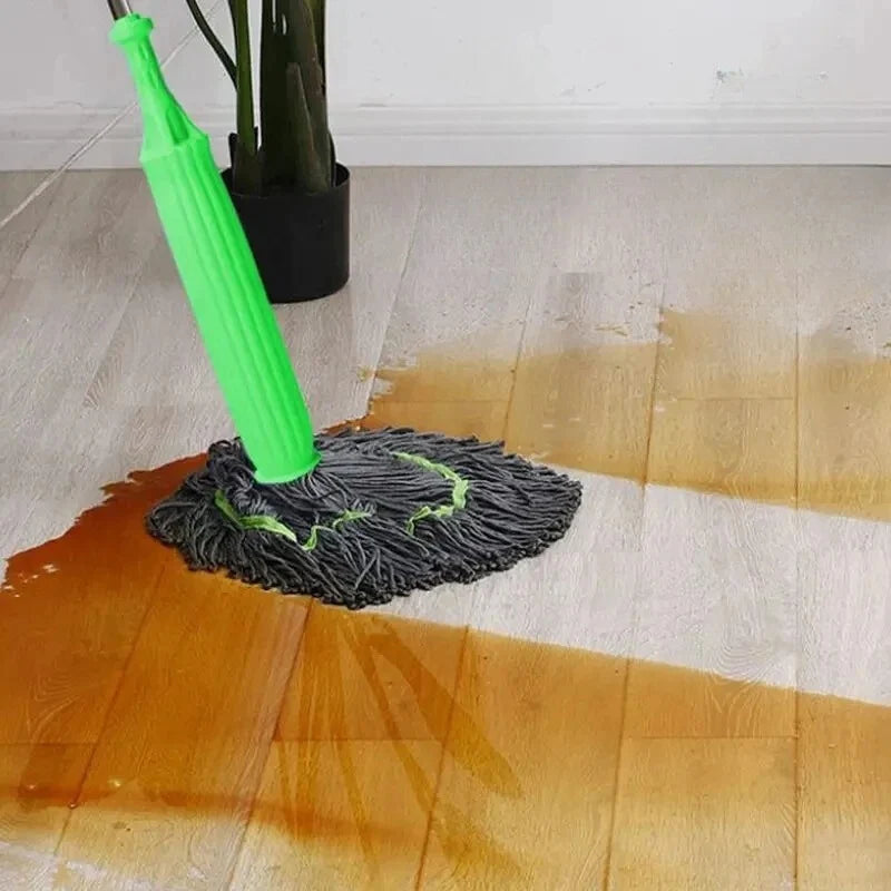 Floor Mop Kit | 2-in-1 Wash & Hands-Free Wringing