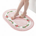 Floral Bath Mat