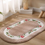 Floral Bath Mat