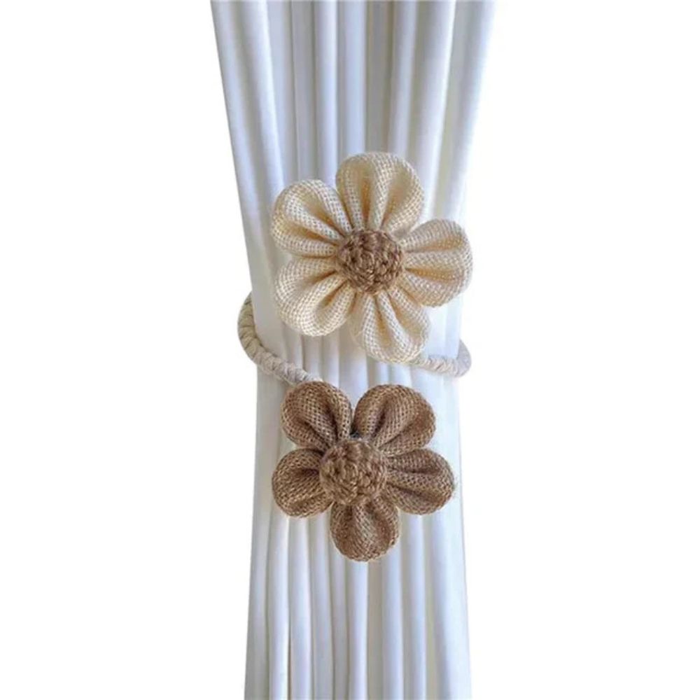 Floral Curtain Tieback