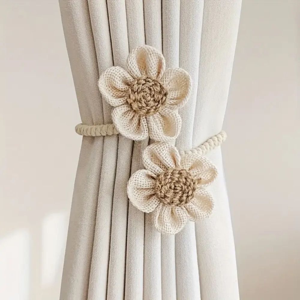 Floral Curtain Tieback