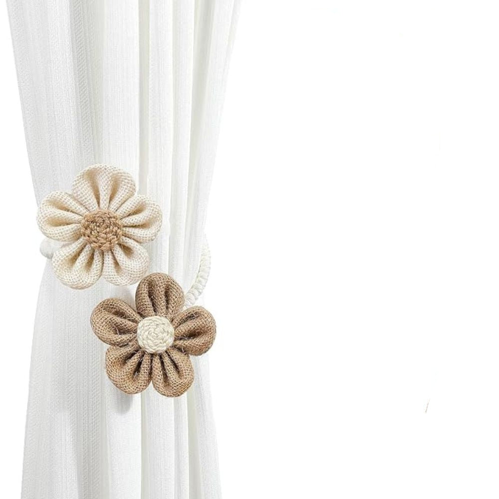 Floral Curtain Tieback