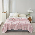 Floral Jacquard Blanket