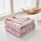 Floral Jacquard Blanket