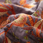 Floral Jacquard Blanket