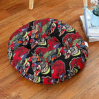Floral Round Cushion