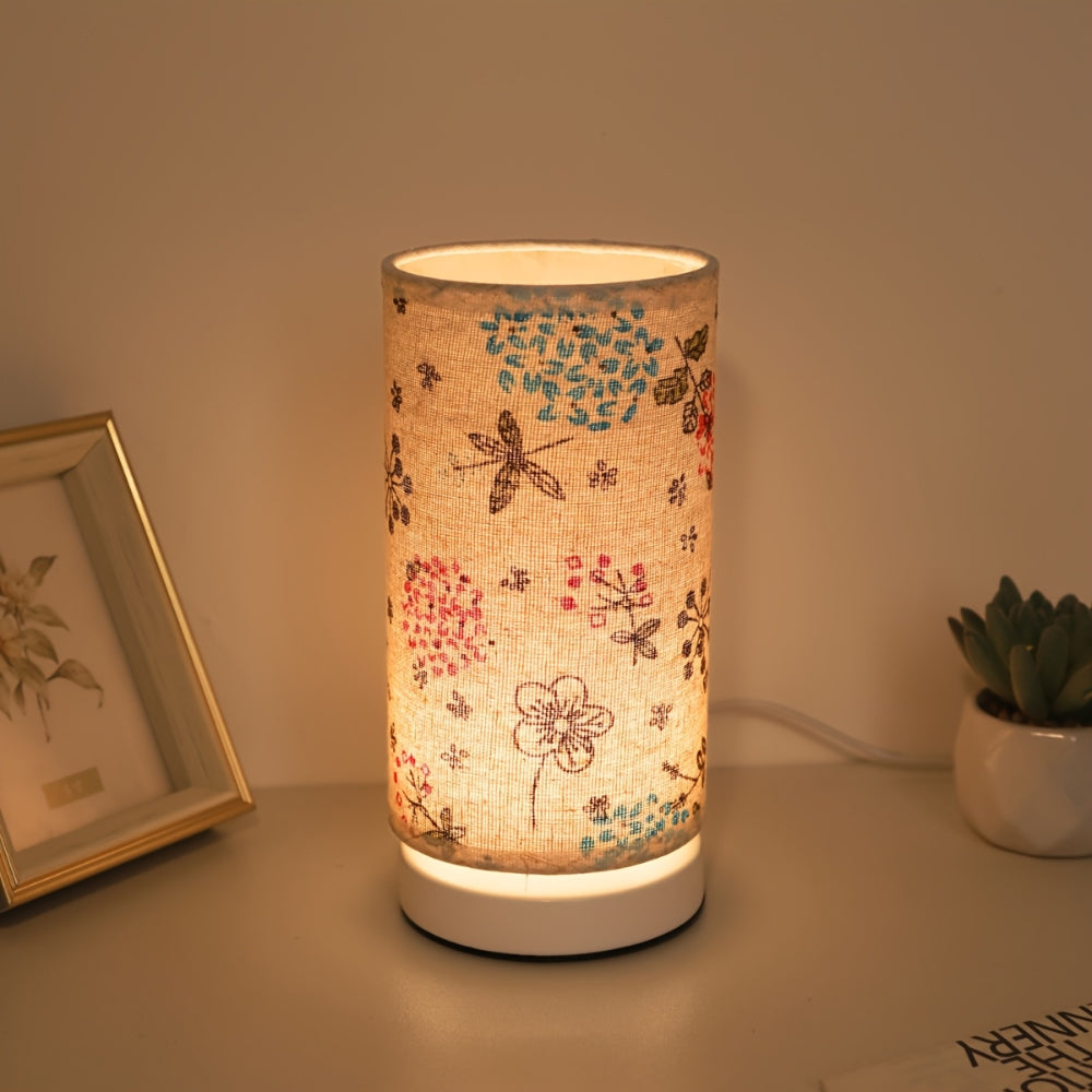 Floral Shade Table Lamp