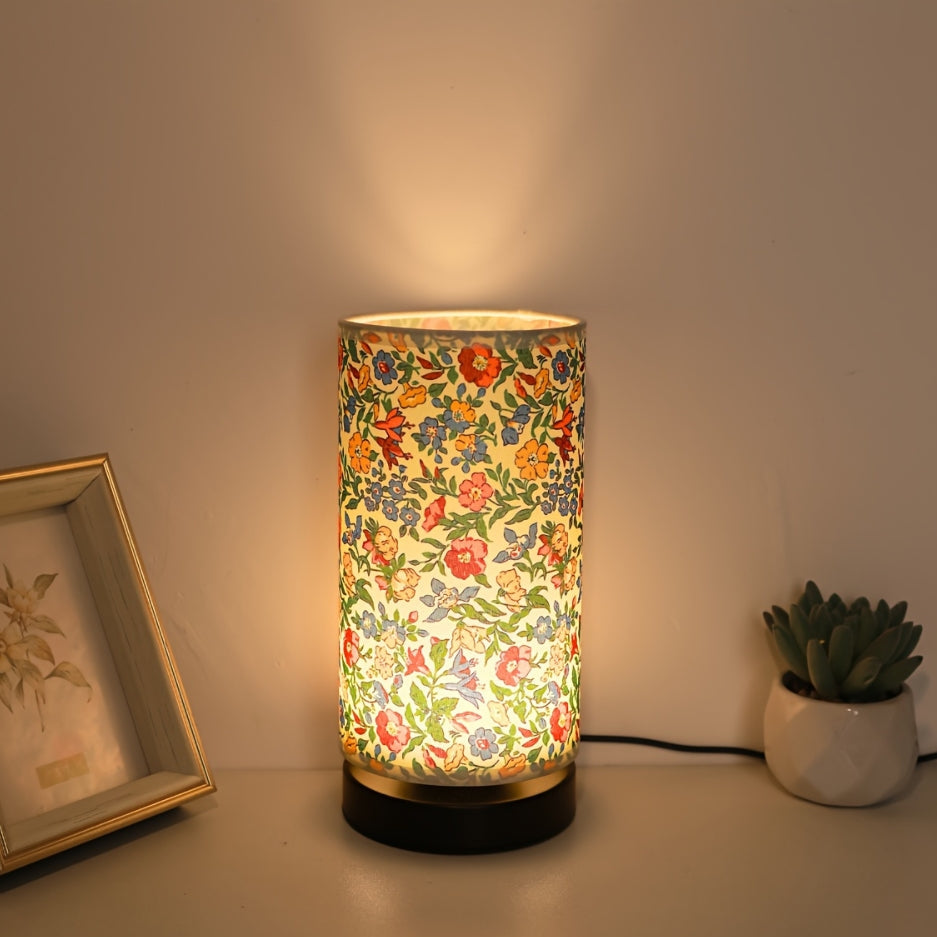 Floral Shade Table Lamp