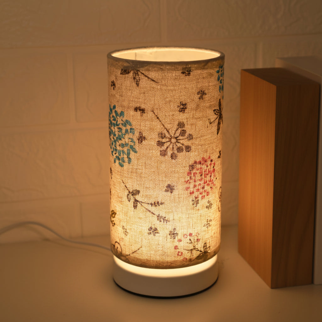 Floral Shade Table Lamp