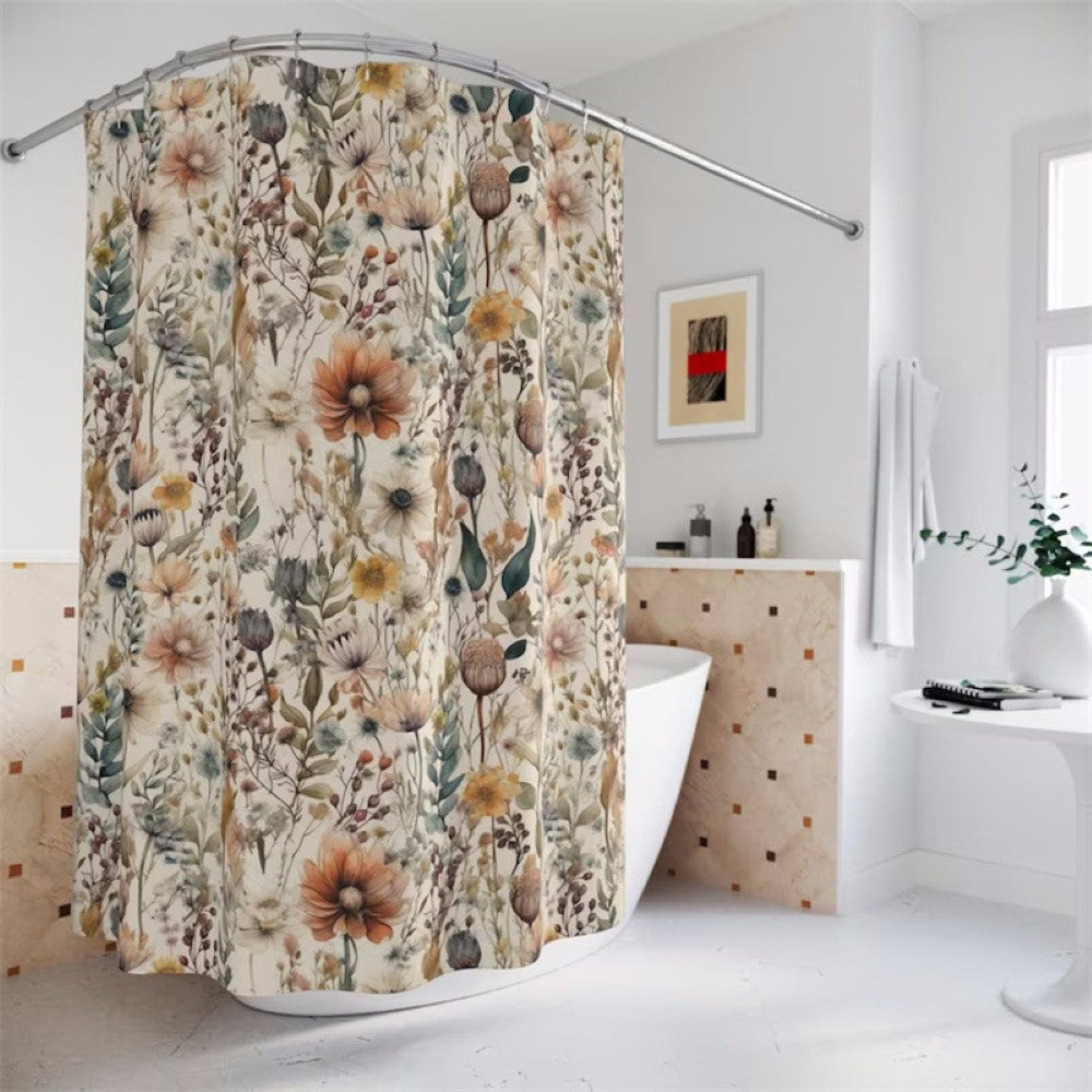 Floral Shower Curtain