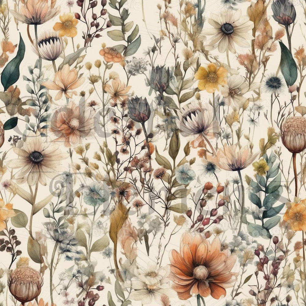 Floral Shower Curtain