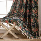Floral Tapestry Curtain