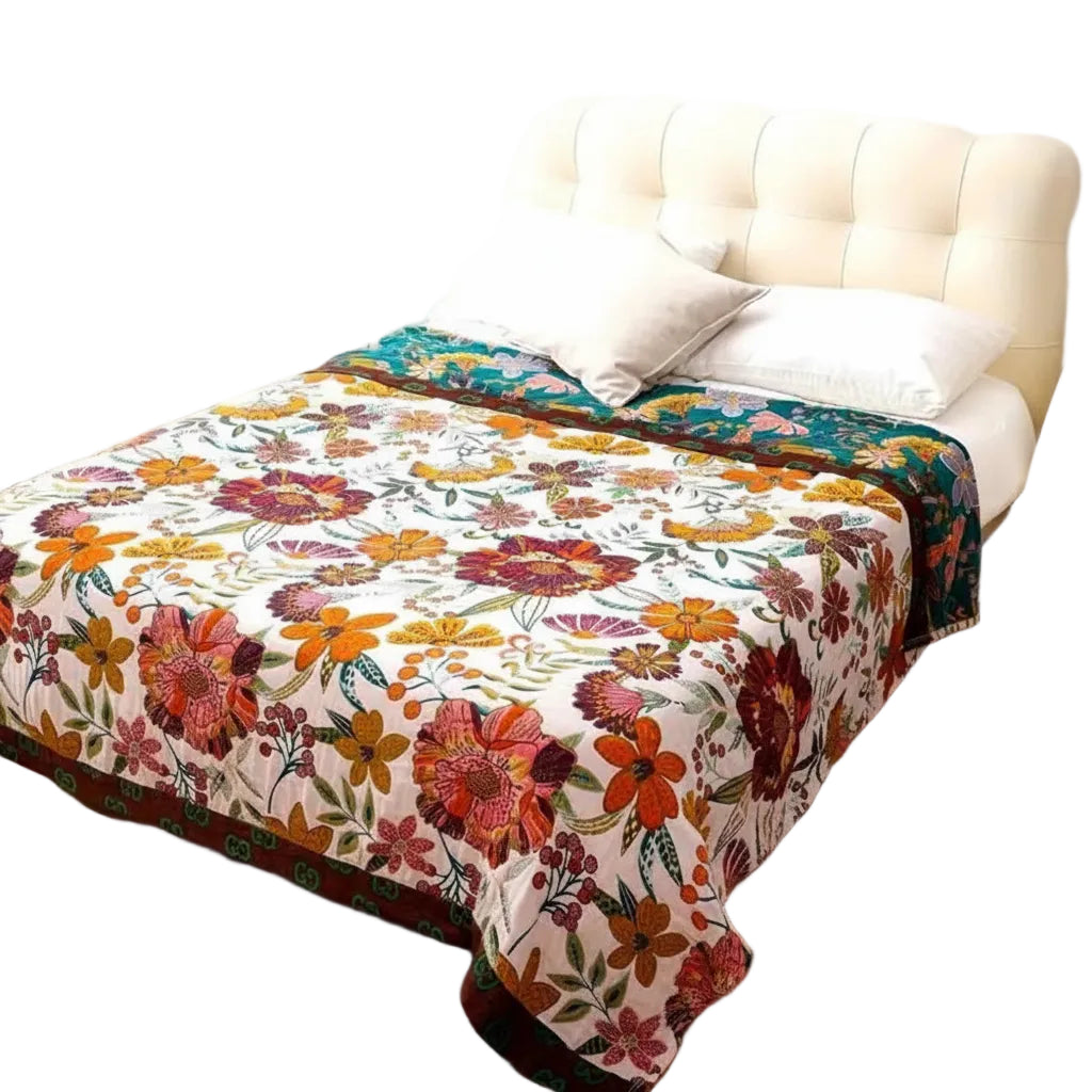 Floral Throw Blanket
