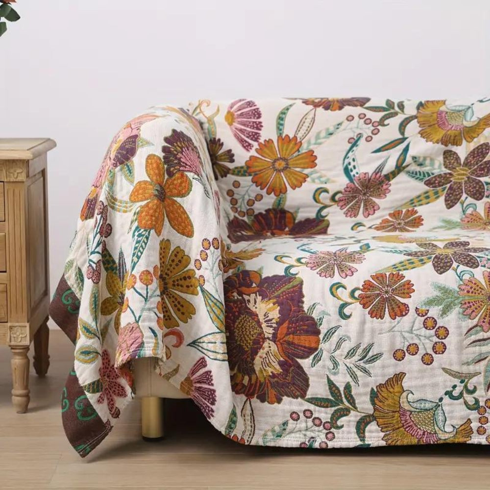 Floral Throw Blanket