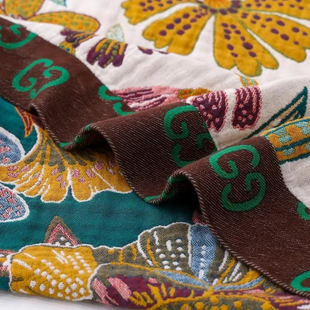Floral Throw Blanket