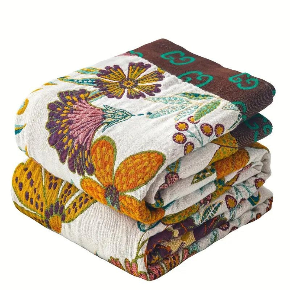 Floral Throw Blanket