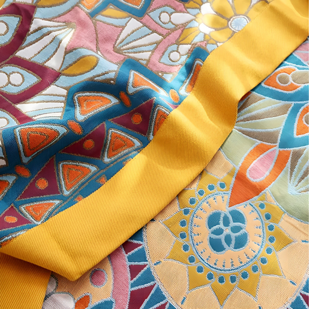 Floral Woven Blanket
