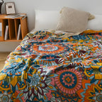 Floral Woven Blanket