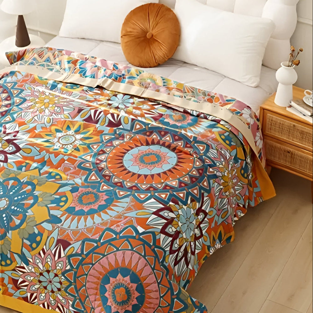 Floral Woven Blanket
