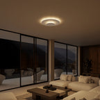 Flush Mount Ceiling Light | Modern Round Slim LED Panel