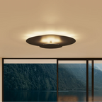 Flush Mount Ceiling Light | Modern Round Slim LED Panel
