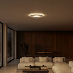 Flush Mount Ceiling Light | Modern Round Slim LED Panel