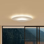 Flush Mount Ceiling Light | Slim Round LED Panel | Low-Profile