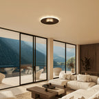 Flush Mount Ceiling Light | Slim Round LED Panel | Low-Profile