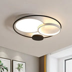 Flush Mount Ceiling Light | Round Acrylic Body | Dimmable 3-Color LED