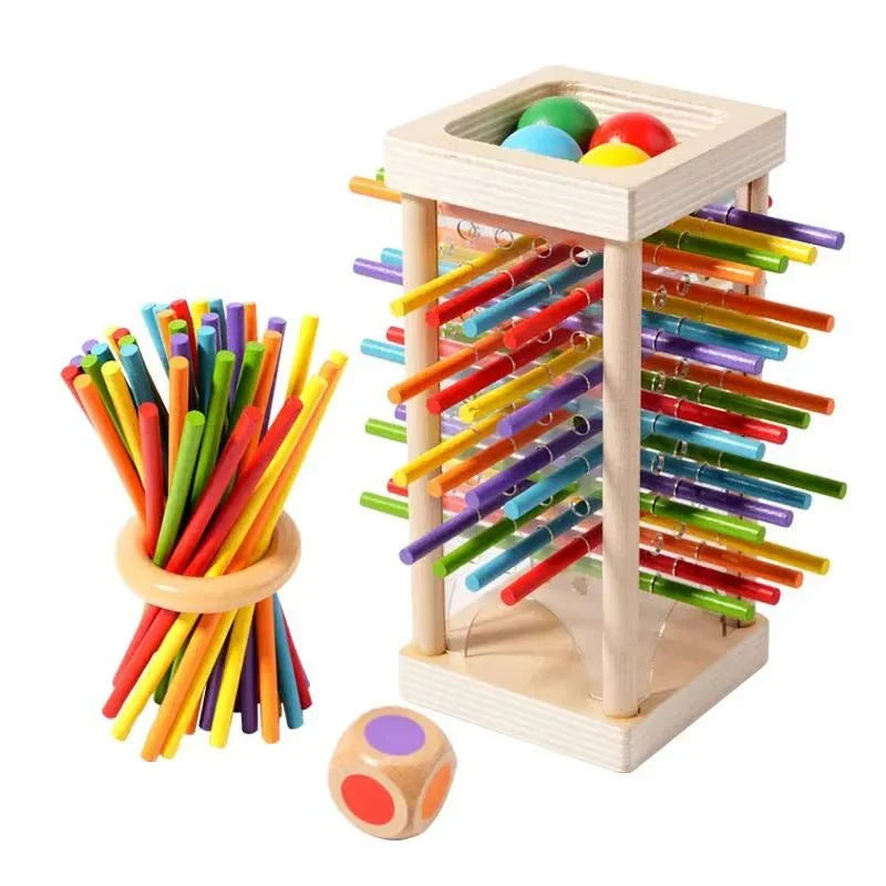 Focus Toy | Natural Wood & Adjustable Difficulty | Ages 3+