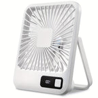 Table Fan | Foldable & Rechargeable | Ultra-Quiet