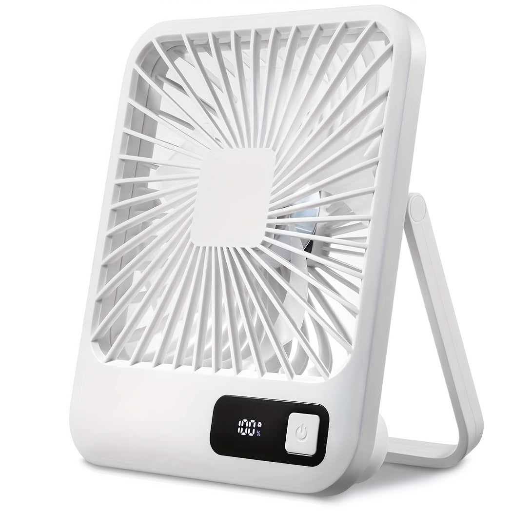 Table Fan | Foldable & Rechargeable | Ultra-Quiet