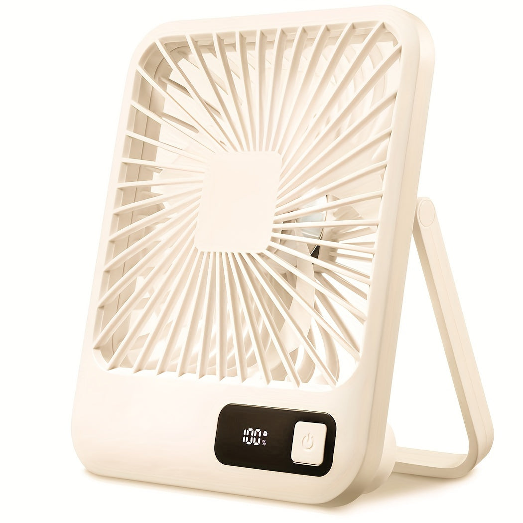 Table Fan | Foldable & Rechargeable | Ultra-Quiet