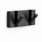 Wall Hooks | Foldable Space-Saving Aluminum | Adhesive or Screw Mount
